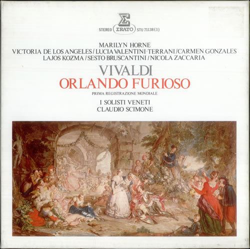 Orlando furioso (Vivaldi) Antonio Vivaldi Orlando Furioso France Triple Vinyl LP STU711383