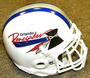 Orlando Renegades Orlando Renegades USFL United States Football League Authentic Mini