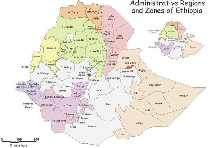 Oromia Special Zone Surrounding Finfinne