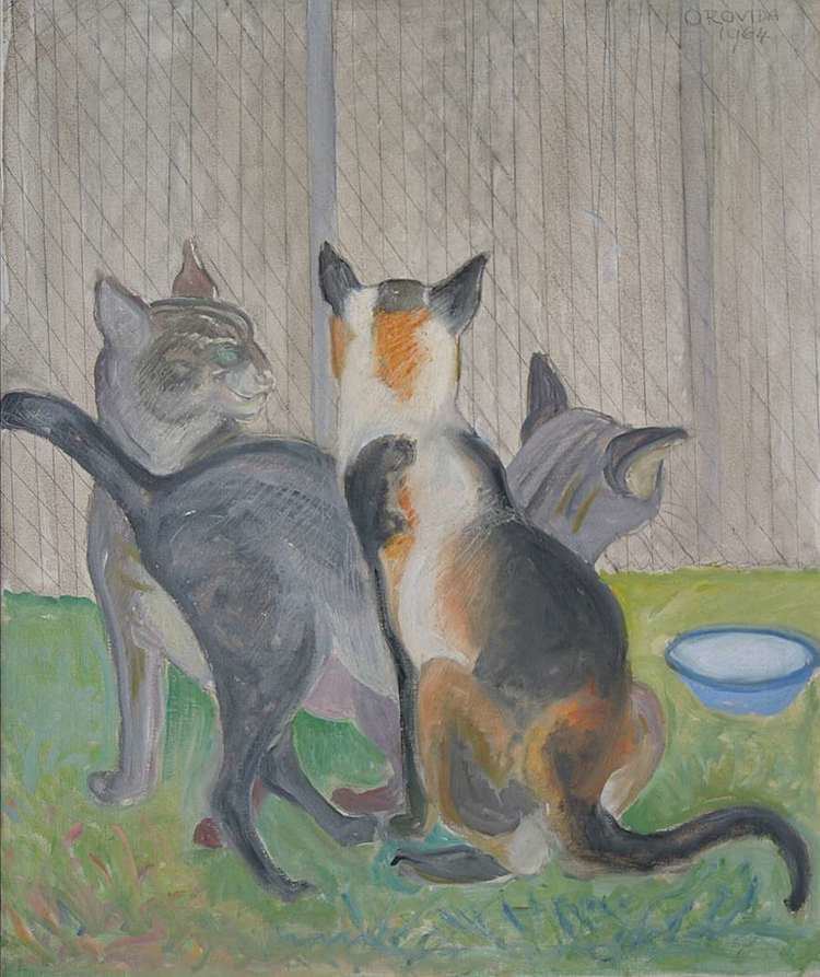 Orovida Camille Pissarro Orovida Camille Pissarro 1893 1968 Cats