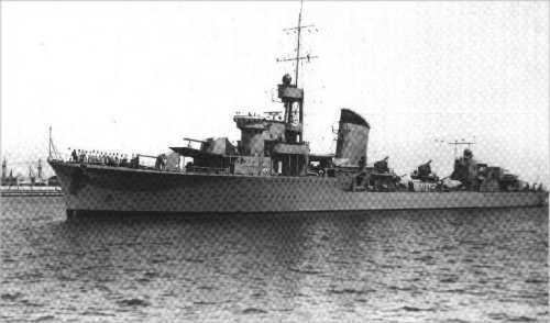 ORP Grom (1936) ORP Grom H 71 of the Polish Navy Polish Destroyer of the Grom