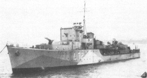 ORP Kujawiak (L72) ORP Kujawiak niszczyciel eskortowy