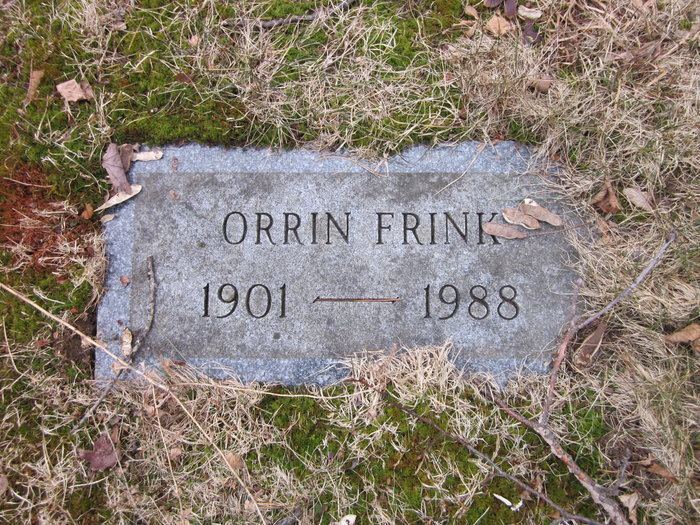 Orrin Frink Orrin Frink 1901 1988 Find A Grave Memorial