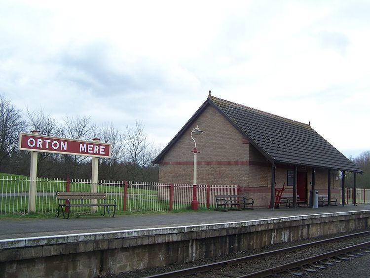 Orton Mere railway station
