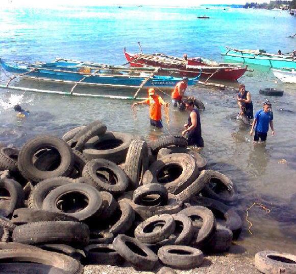 Osborne Reef Used tires as artificial reefs may not be effective says research