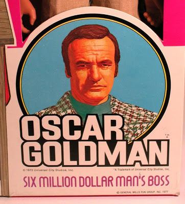 Oscar Goldman Yesterville Toy Room Kenner The Six Million Dollar Man Oscar Goldman