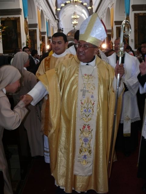 Oscar Julio Vian Morales Arzobispo Primado de Guatemala presidir las Fiestas del