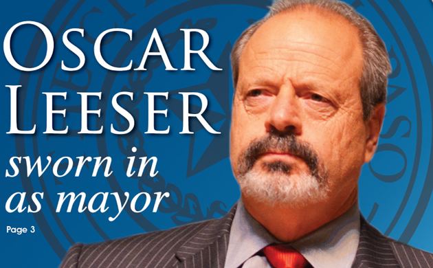 Oscar Leeser Oscar Leeser sworn in as mayor Spotlight EP News