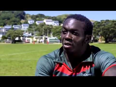 Oscar Ouma Achieng Kenya39s Oscar Ouma defeats All Blacks Sevens with powerful try in