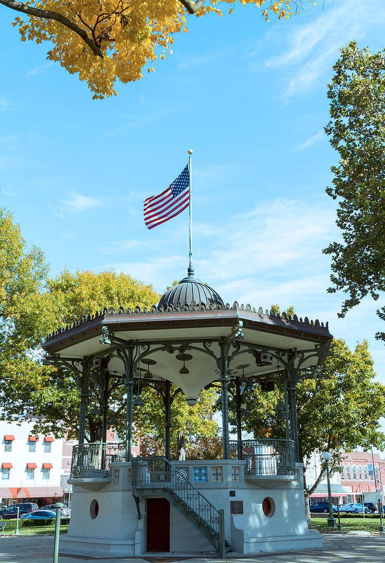 Oskaloosa City Park and Band Stand