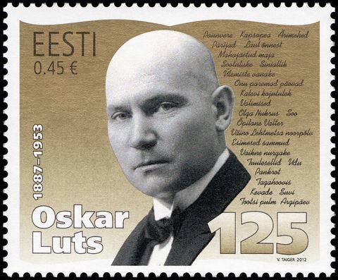 Oskar Luts Oskar Luts 125 50107012012 filateelia foorum