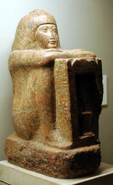 Osorkon II Granite statue of AnkhKheredNefer 22nd Dynasty Osorkon