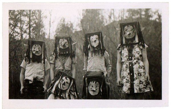 Ossian Brown Creepy vintage Halloween photos scarier than anything you