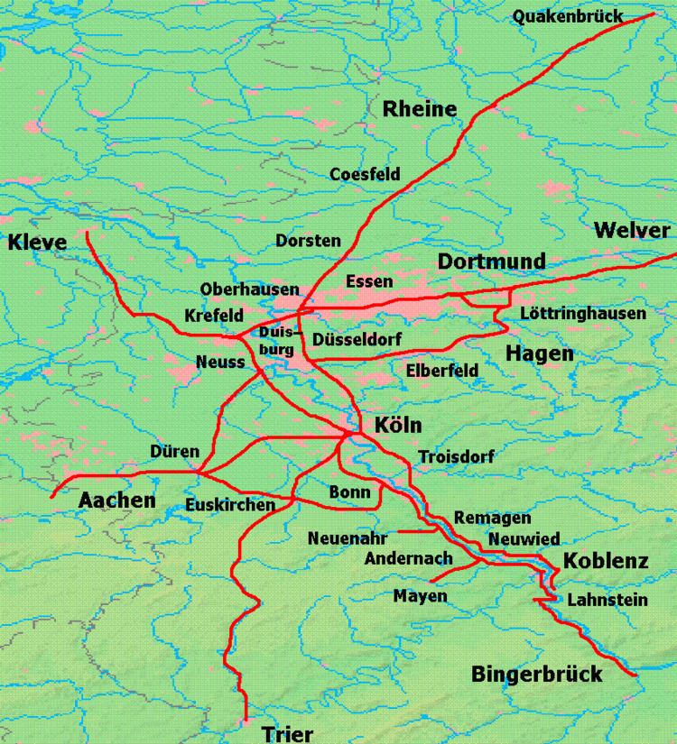 Osterath–Dortmund Süd railway