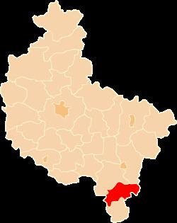 Ostrzeszów County httpsuploadwikimediaorgwikipediacommonsthu