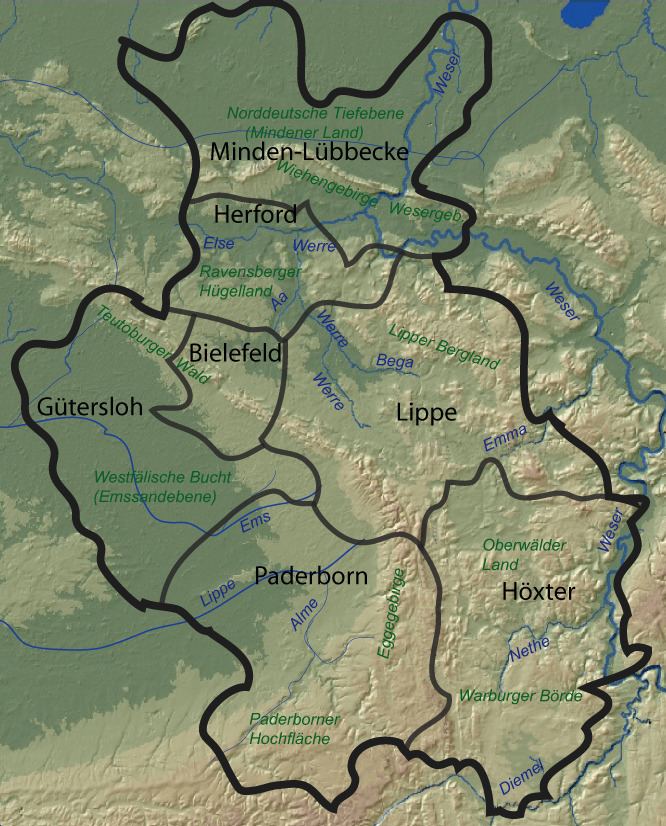 Ostwestfalen-Lippe OstwestfalenLippe Wikipedia