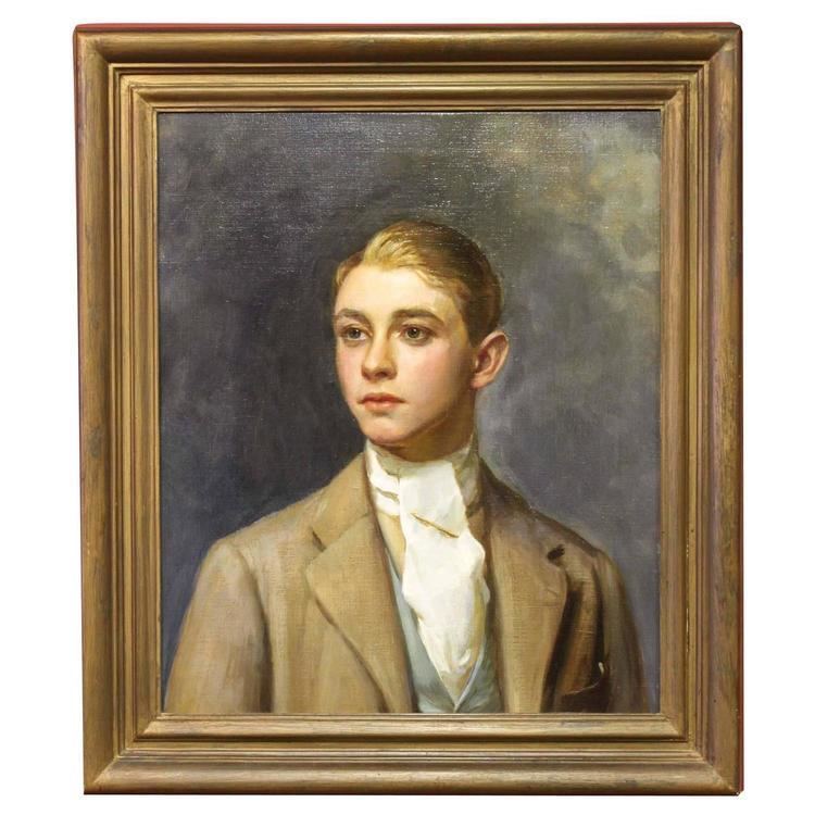 Oswald Birley Portrait of a Man Attributed to Oswald Birley For Sale at