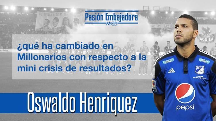 Oswaldo Henríquez Oswaldo Henrquez previo al partido Vs Once Caldas Liga guila 2015