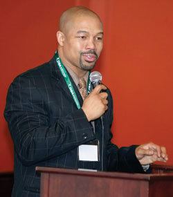 Otis Grant Boxer Otis Grant highlights annual sports business conference