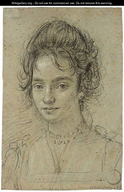 Ottavio Leoni Portrait Of A Young Woman Ottavio Leoni WikiGallery