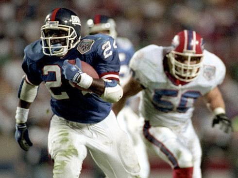 Ottis Anderson Where Are They Now RB Ottis OJ Anderson Big Blue United