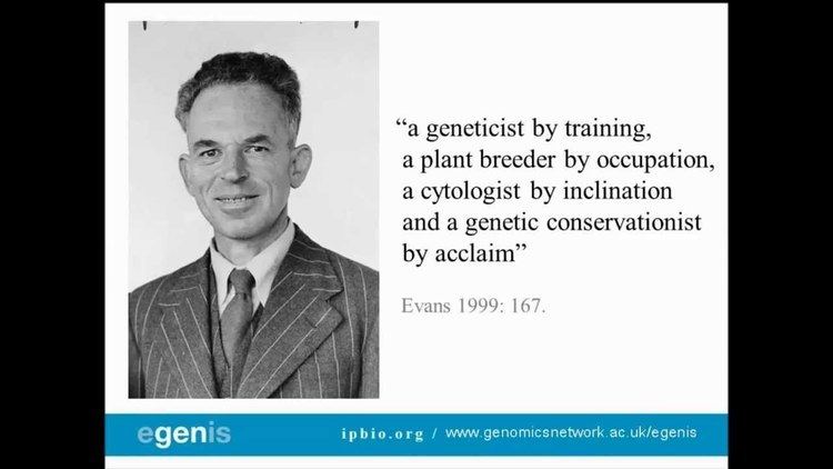 Otto Frankel Otto Frankel and the Institutional Context of Agricultural Genetics