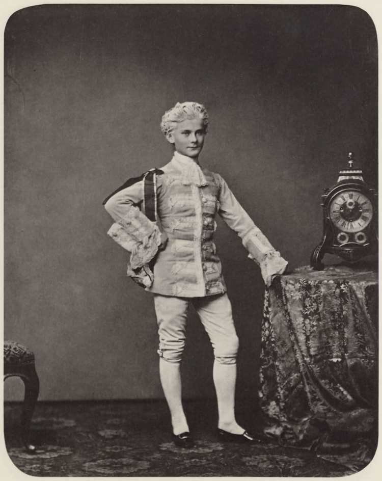 Otto of Bavaria Lost Splendor A young King Otto I of Bavaria in Costume