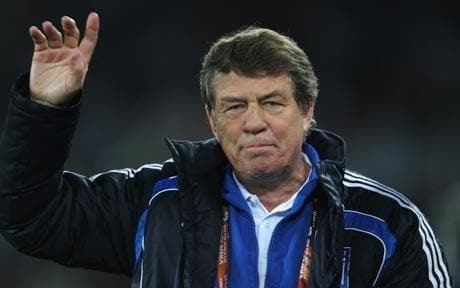 Otto Rehhagel World Cup 2010 Greece coach Otto Rehhagel quits after