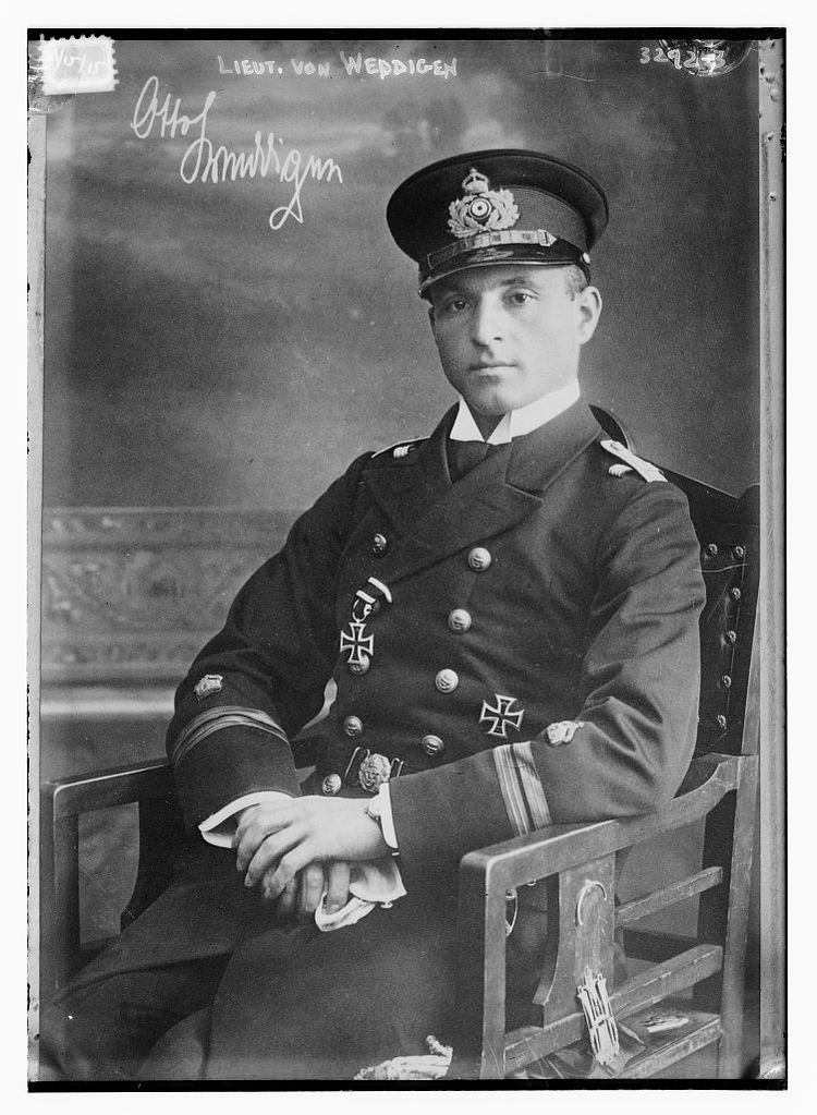 Otto Weddigen Lieut von Weddigen ie Otto Weddigen LOC Flickr