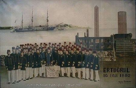 Ottoman frigate Ertuğrul Turkey and Japan to shoot film on Ottoman frigate Erturul