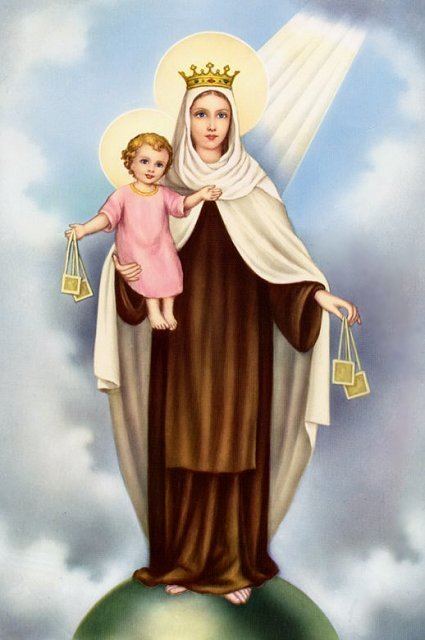 Our Lady of Mount Carmel The image of Our Lady of Mount Carmel Missionary on Easter Island