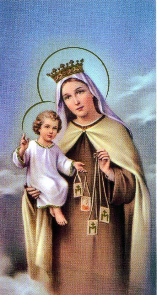Our Lady of Mount Carmel 78 Best images about Our Lady of Mount Carmel statue on Pinterest