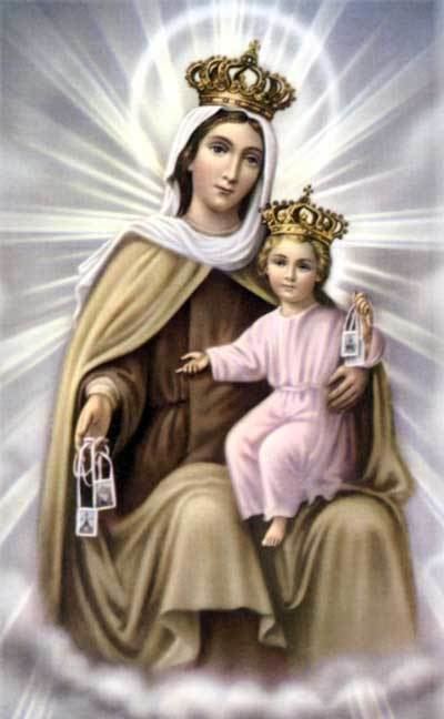 Our Lady of Mount Carmel Prayer To Our Lady Of Mount Carmel O beautiful flower of Carmel