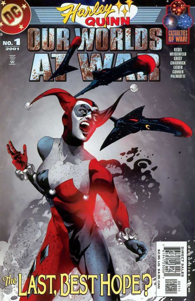 Our Worlds at War Harley Quinn Our Worlds at War 1 Our Fighting Forces Issue