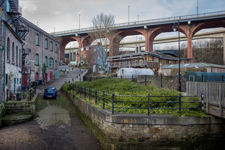 Ouseburn Valley Victoria Tunnel and the Ouseburn Valley Newcastle England