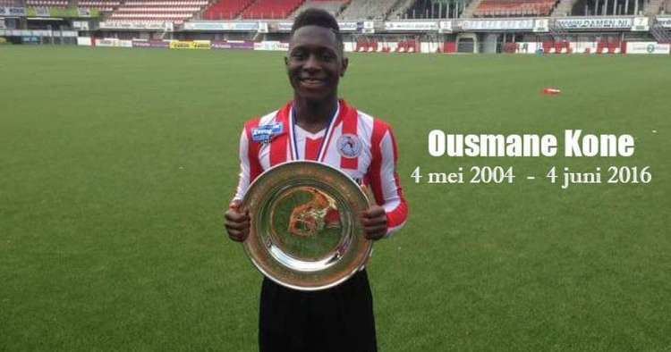 Ousmane Kone Ousmane Kone Sparta Rotterdam youth player drowns during team