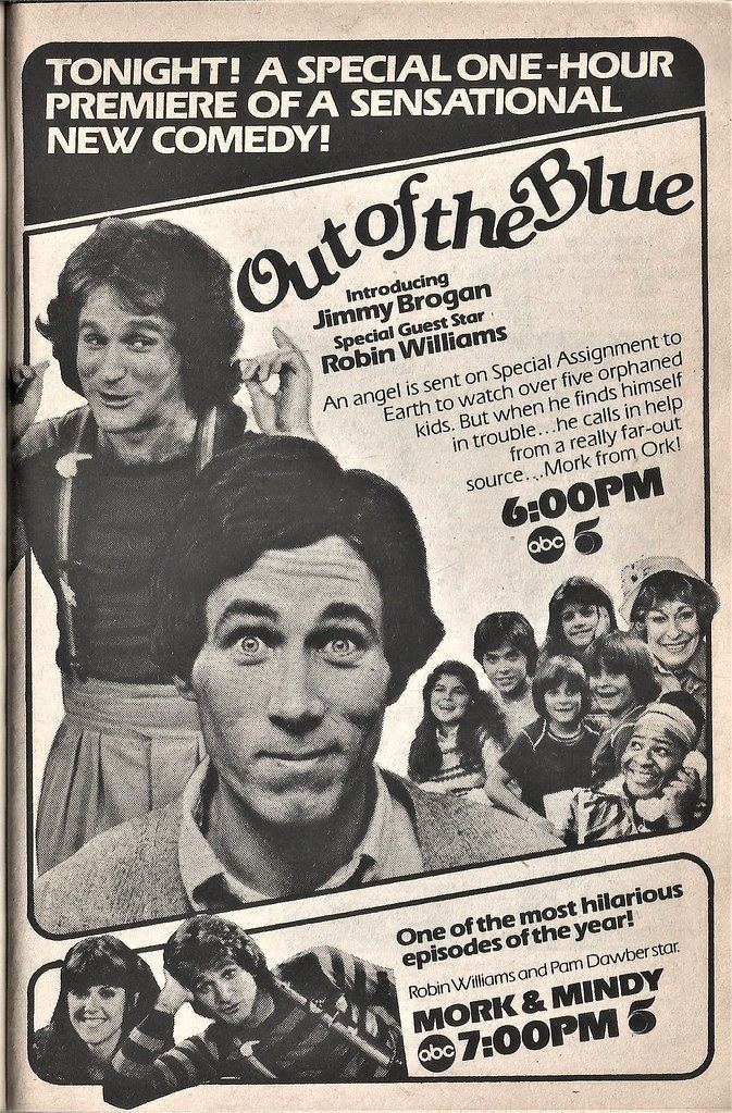 Out of the Blue, 1979 | From 1979: An appearance by Robin Wiâ¦ | Flickr