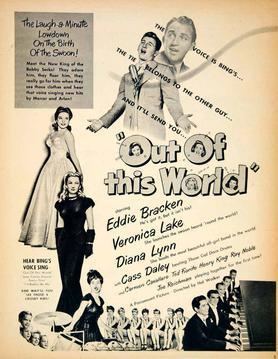 Out of This World (1945 film) Out of This World 1945 film Wikipedia