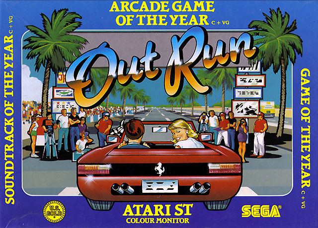 Out Run Atari ST Out Run scans dump download screenshots ads videos