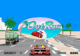 Out Run Out Run Videogame by Sega