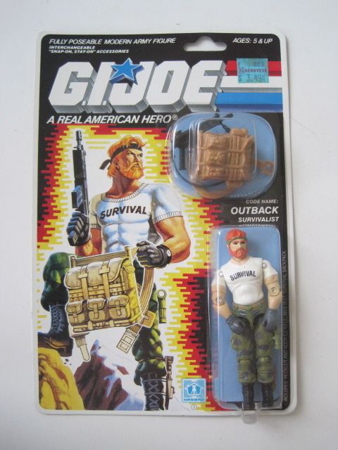 Outback (G.I. Joe) GI Joe 1987 Outback MOC