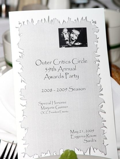 Outer Critics Circle Award Coverage 59th Annual Outer Critics Circle Awards
