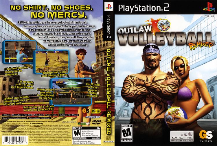 Outlaw Volleyball Outlaw Volleyball Remixed Cover Download Sony Playstation 2 Covers