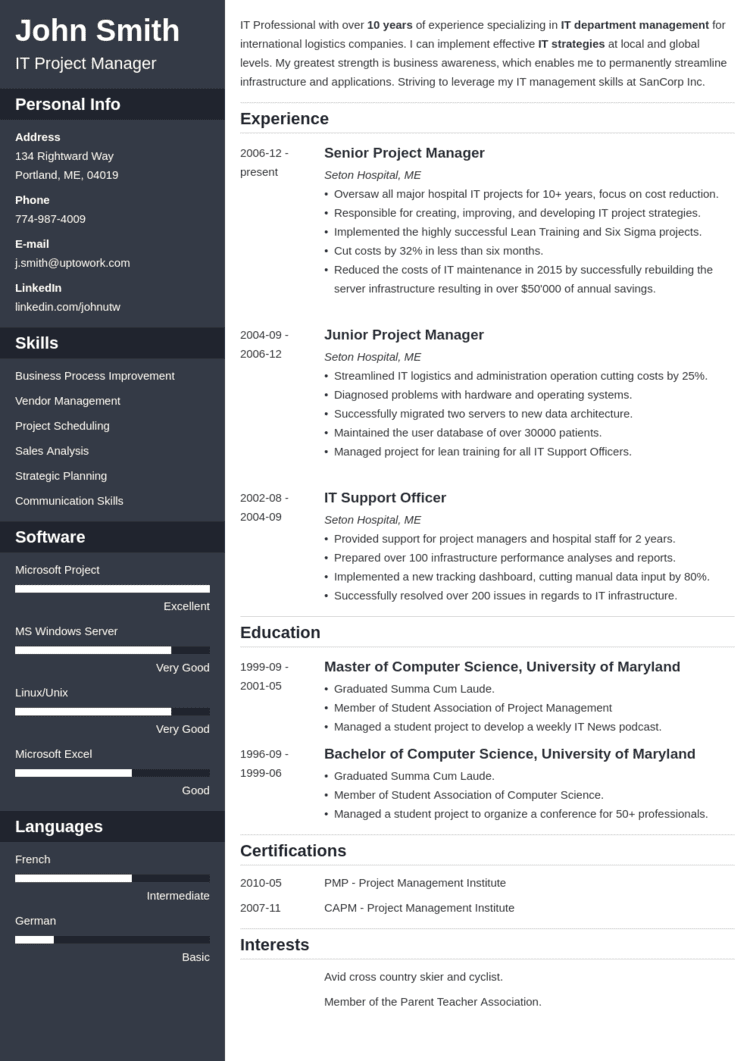 Resume Templates Resume Templates