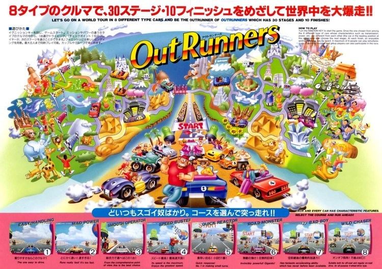 OutRunners Outrunners 60fps Arcade Gameplay YouTube