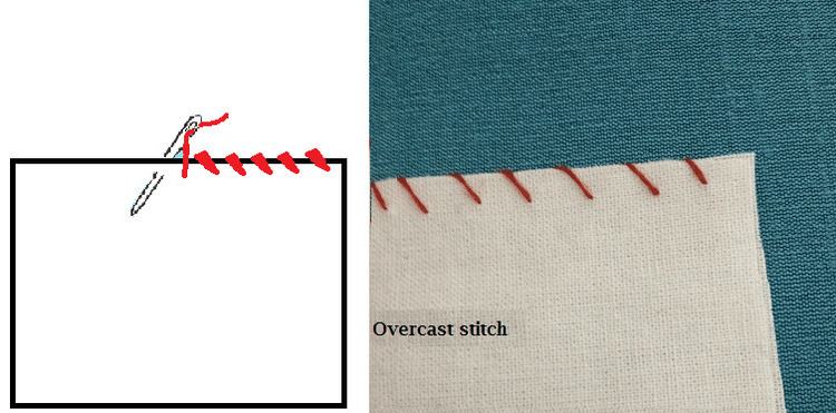 Overcast stitch