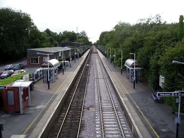 Overton railway station