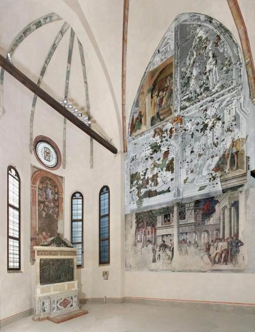 Ovetari Chapel Andrea Mantegna Ovetari Chapel Eremitani Church Padova