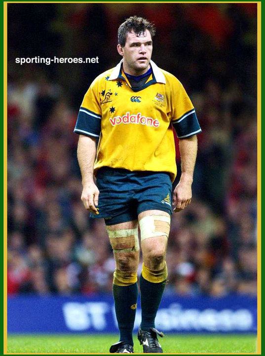 Owen Finegan Owen FINEGAN International Rugby Union Caps for Australia Australia