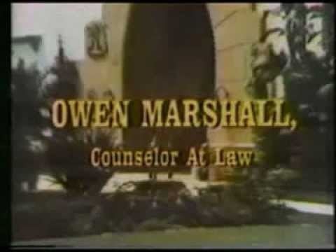 Owen Marshall: Counselor at Law Owen Marshall Counselor At Law theme YouTube